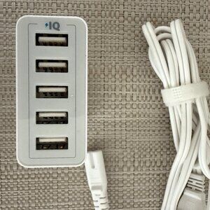 Anker IQ Power Port 5 40W Wall Charger White